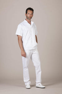 Brighton Men's Top - Luxury Italian Pastelli Uniforms