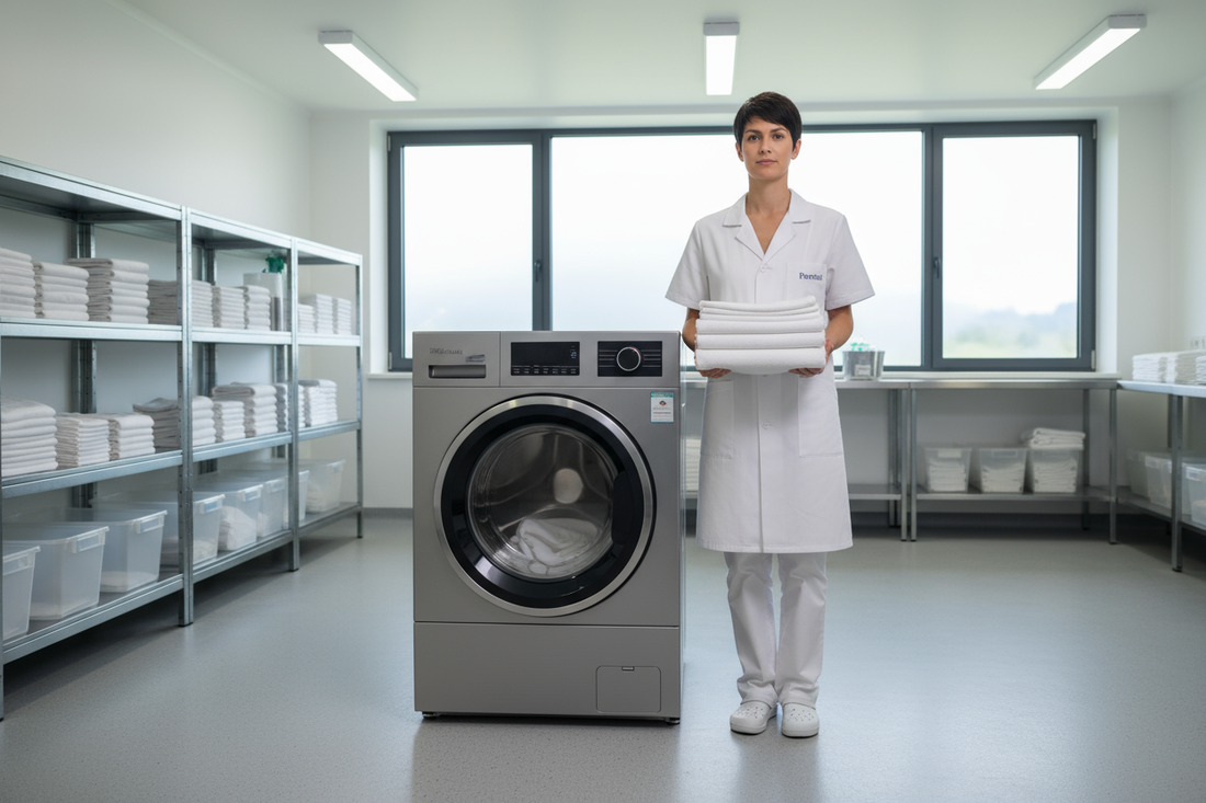 Professional maintenance and cleaning of medical gowns