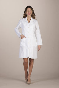 Adria Young Women's Lab Coat - clearance - Luxury Italian Pastelli Uniforms