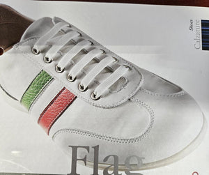 Donna Women's Italian Flag Sneaker - Luxury Italian Pastelli Uniforms