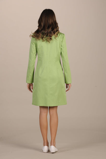 Malaga Women's Lab Coat - clearance - Luxury Italian Pastelli Uniforms