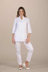 Nuraxi Women's Top - PET wash + wear - clearance - Luxury Italian Pastelli Uniforms