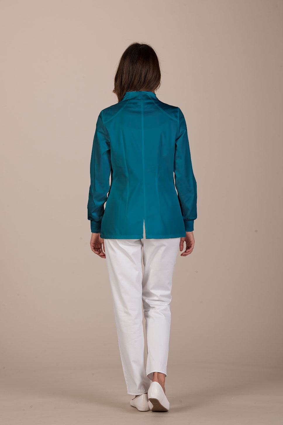 Vevey Women's Top - Long Sleeves with Thread Cuff