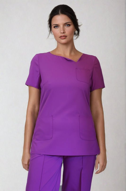 Valencia - Easy Care Pastelli Women's Tecnostretch Top