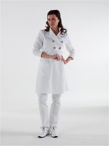 Varenna Women's Lab Coat - clearance - Luxury Italian Pastelli Uniforms