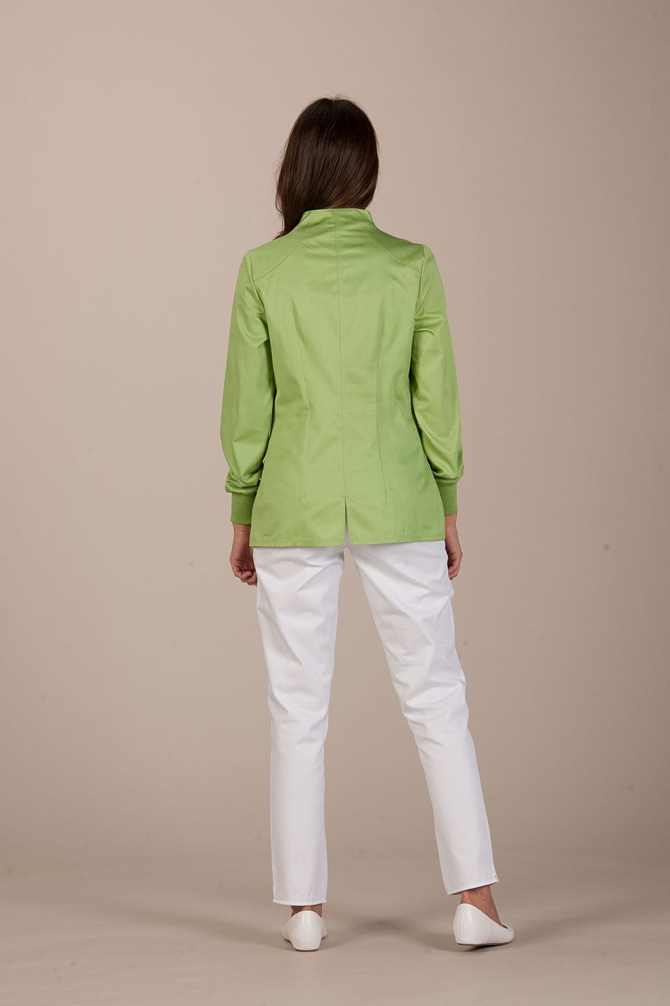 Vevey Women's Top - Long Sleeves with Thread Cuff