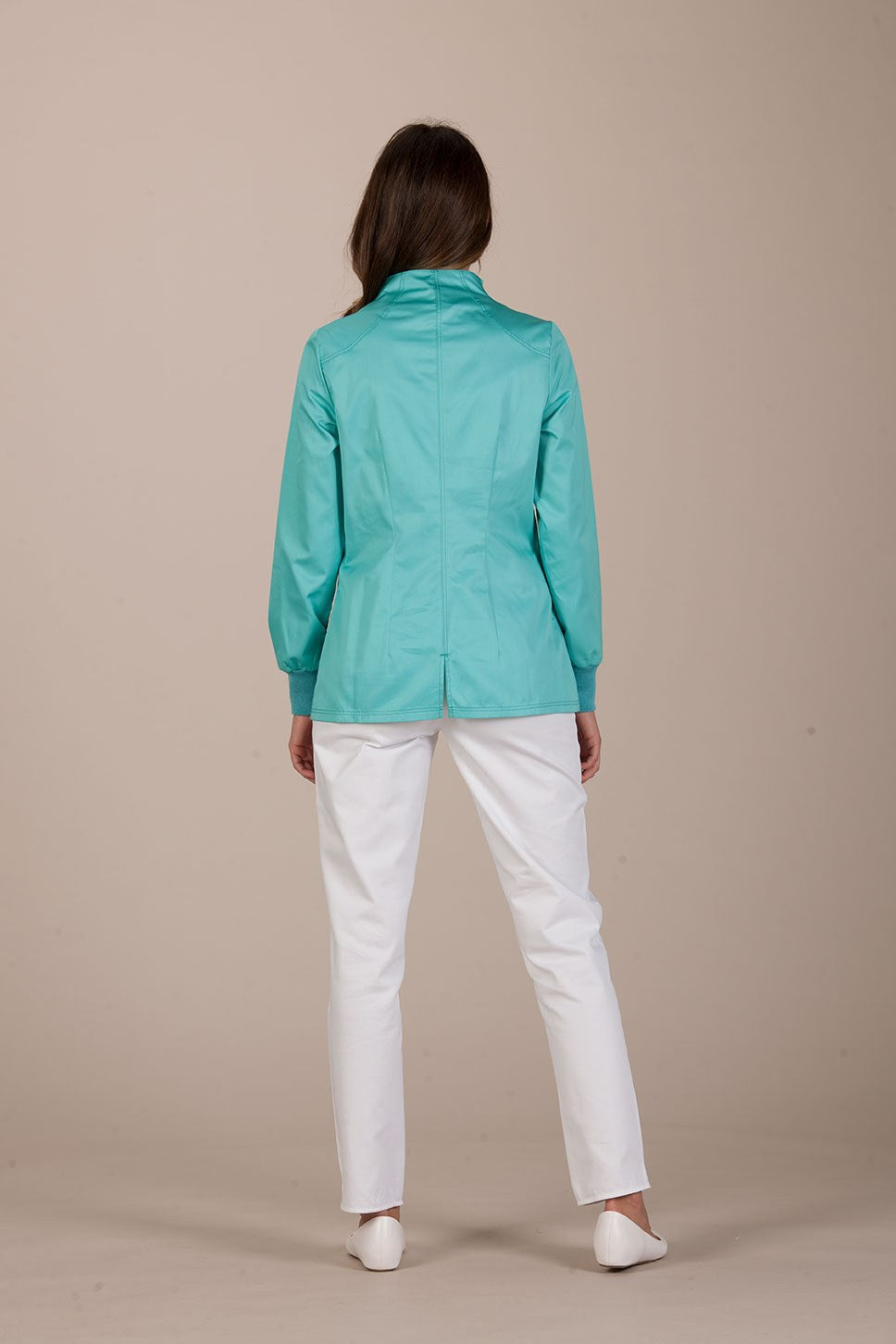 Vevey Women's Top - Long Sleeves with Thread Cuff