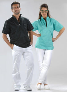 Malta Unisex Top - Short sleeves - Luxury Italian Pastelli Uniforms