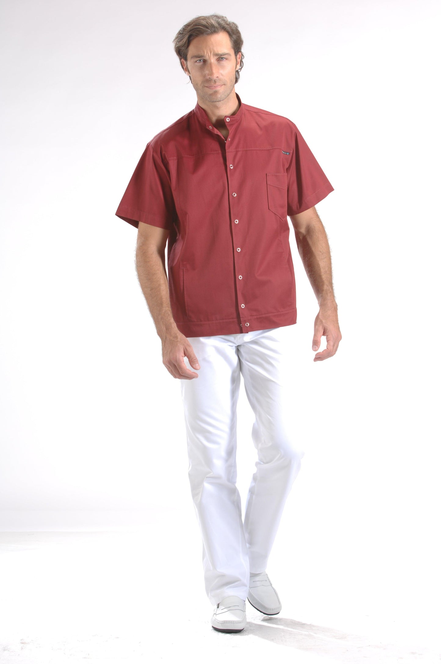 Brighton Men's Top - clearance - Luxury Italian Pastelli Uniforms