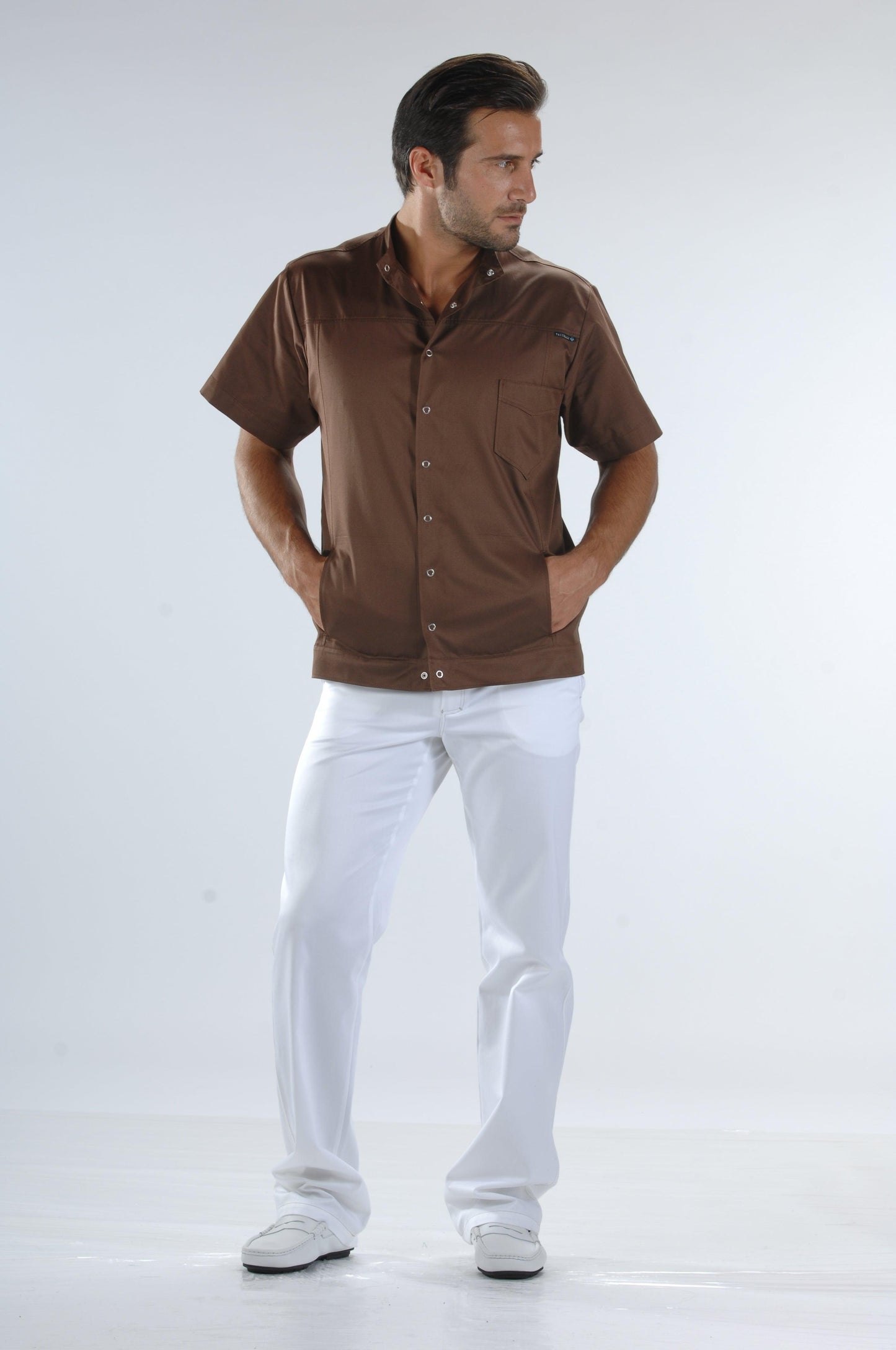 Brighton Men's Top - clearance - Luxury Italian Pastelli Uniforms