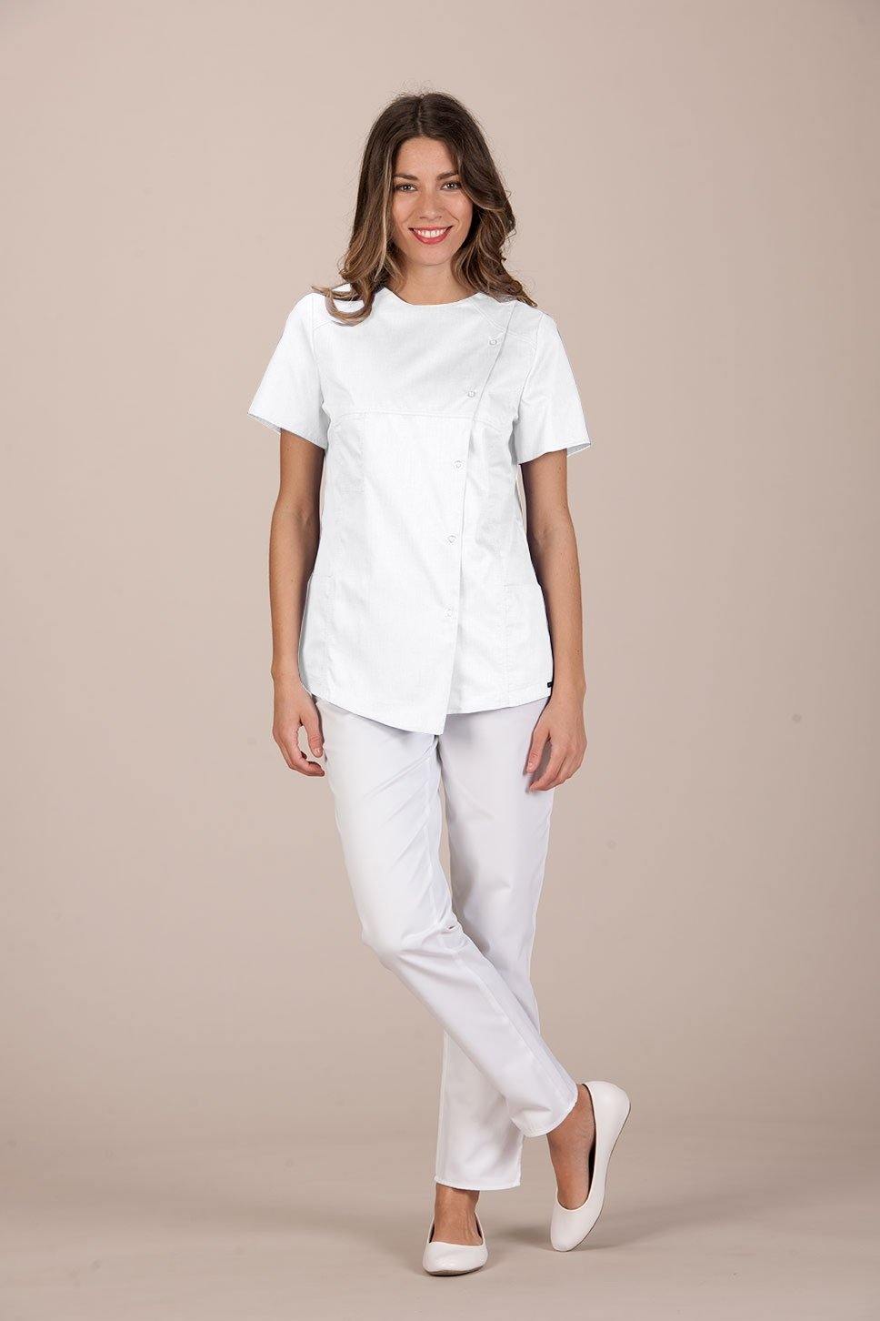 Arles Women's Top - Luxury Italian Pastelli Uniforms