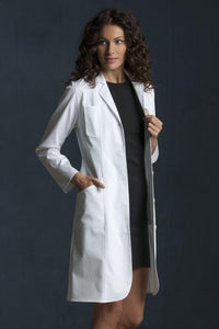 Adria Young Women's Lab Coat - Luxury Italian Pastelli Uniforms