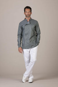 Beirut Men's Top - Freedom - Luxury Italian Pastelli Uniforms