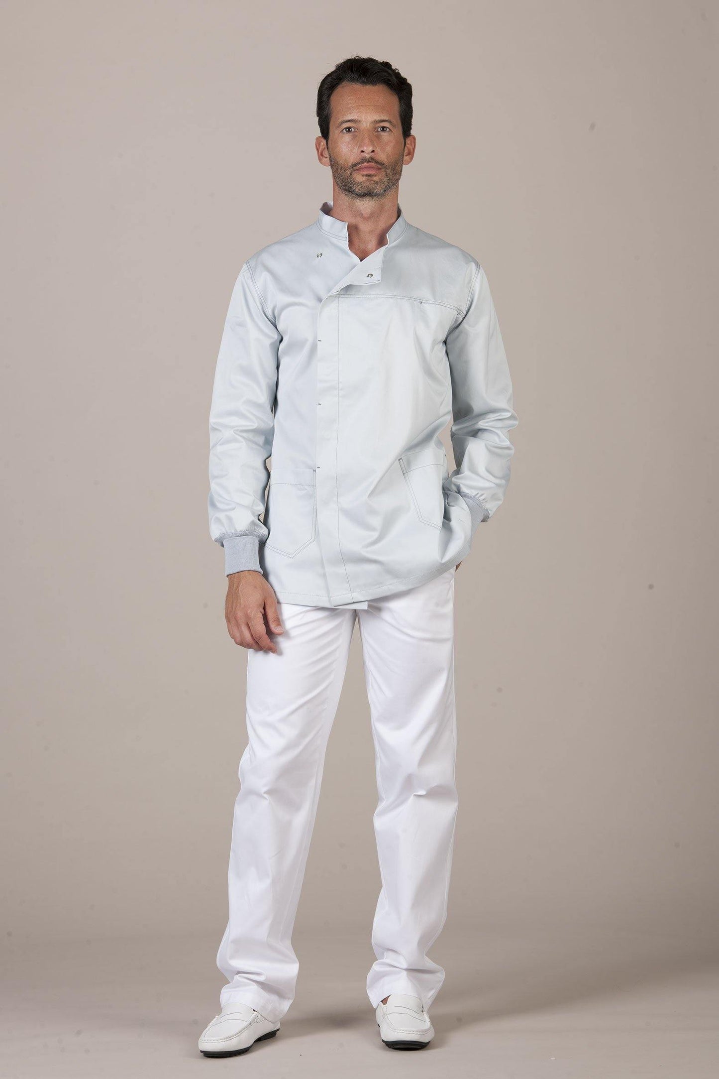 Beirut Men's Top - Luxury Italian Pastelli Uniforms