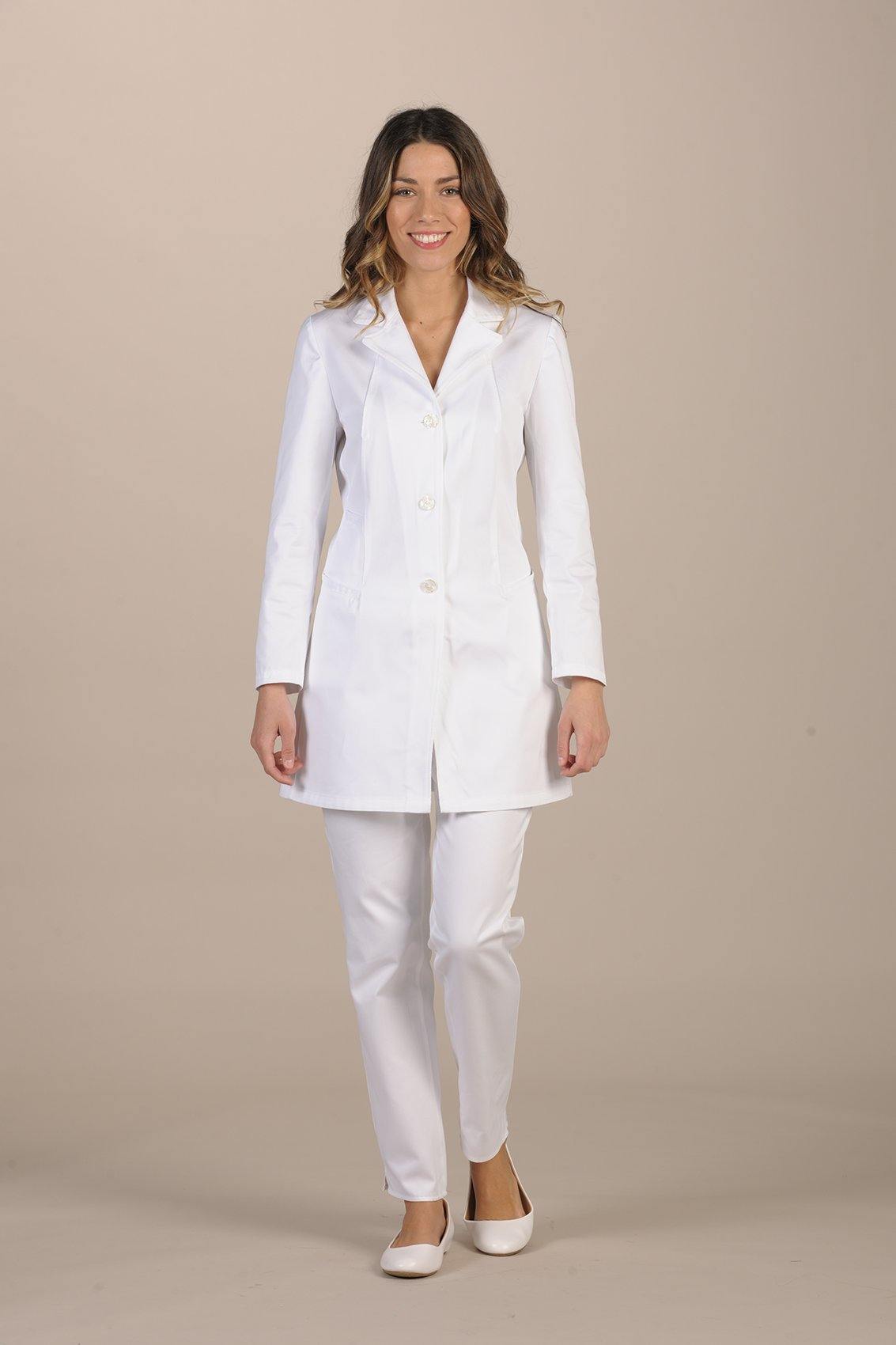 Brera Women's Lab Coat - Luxury Italian Pastelli Uniforms