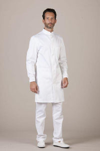 Coreano Men's Lab Coat - Luxury Italian Pastelli Uniforms