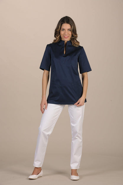 Cuba Women's Top - Luxury Italian Pastelli Uniforms