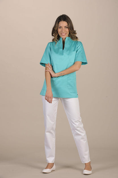 Cuba Women's Top - Luxury Italian Pastelli Uniforms