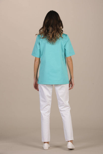 Cuba Women's Top - Luxury Italian Pastelli Uniforms