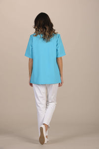 Cuba Women's Top - PET - Luxury Italian Pastelli Uniforms