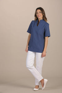 Cuba Women's Top - PET - Luxury Italian Pastelli Uniforms