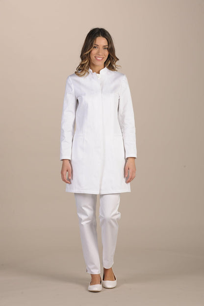 Delhi Women's Lab Coat - clearance - Luxury Italian Pastelli Uniforms