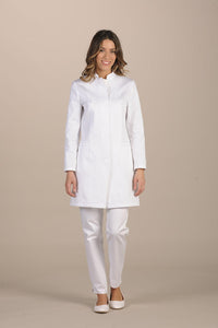 Delhi Women's Lab Coat - clearance - Luxury Italian Pastelli Uniforms