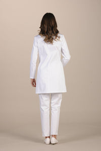 Delhi Women's Lab Coat - clearance - Luxury Italian Pastelli Uniforms