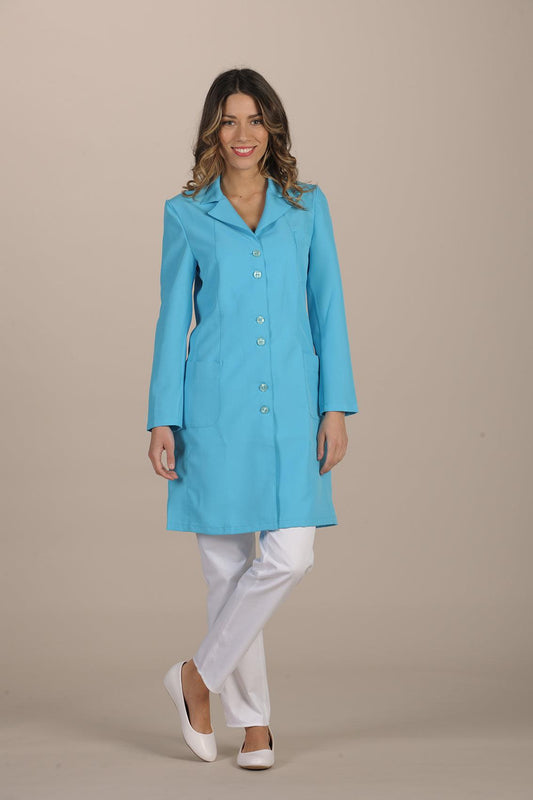 Erevan Women's Lab Coat - PET easy care = clearance - Luxury Italian Pastelli Uniforms