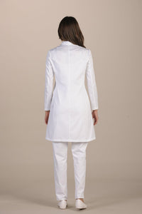 Erevan Women's Lab Coat - clearance - Luxury Italian Pastelli Uniforms