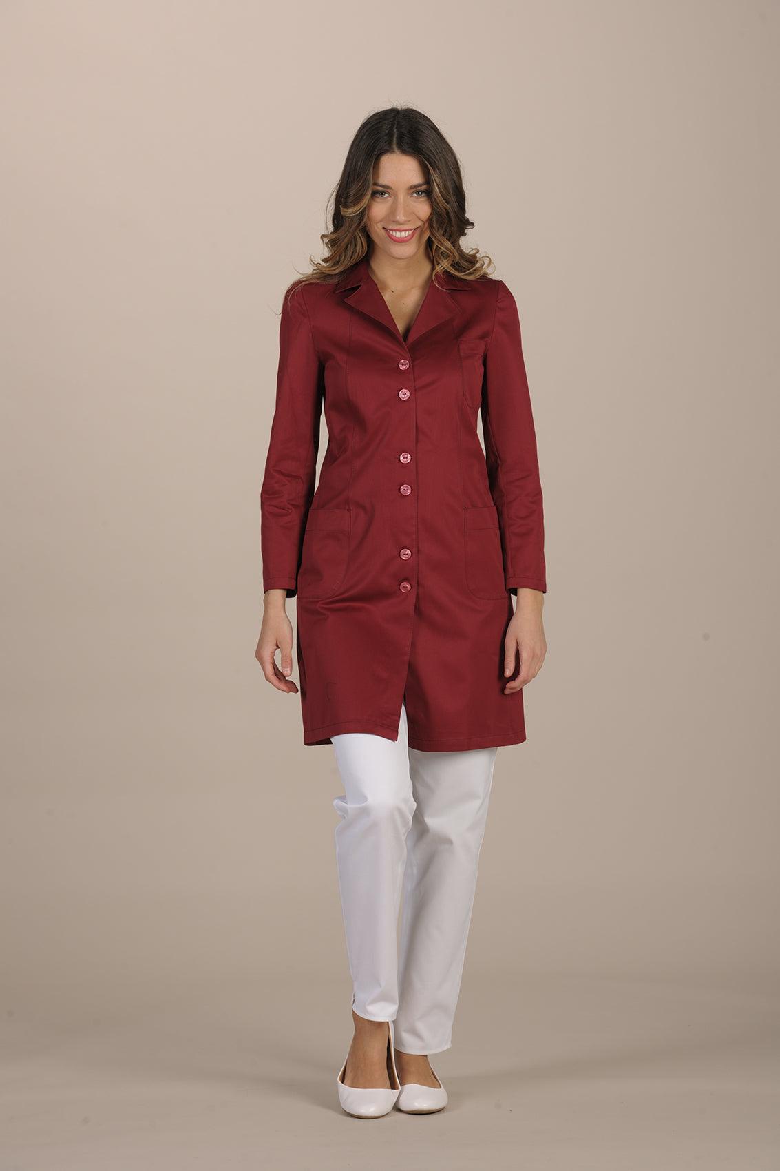 Erevan Women's Lab Coat - clearance - Luxury Italian Pastelli Uniforms