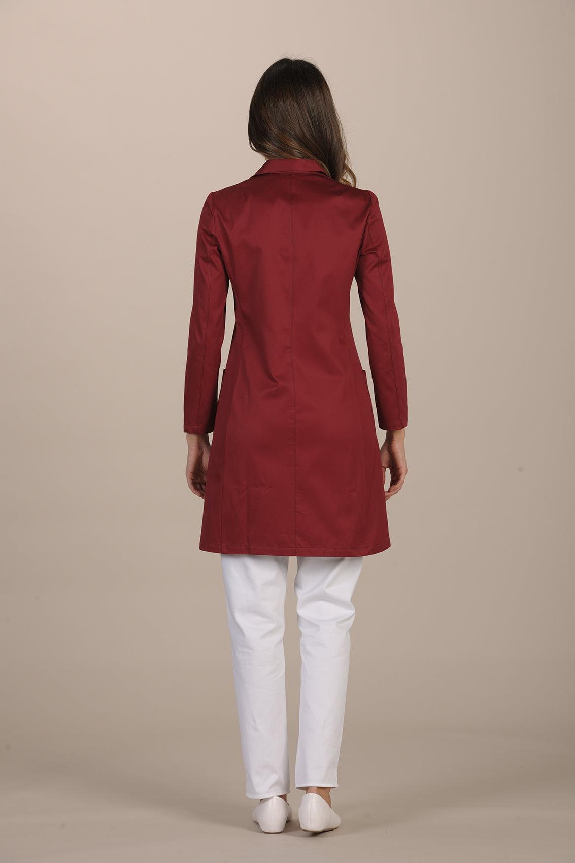 Erevan Women's Lab Coat - clearance - Luxury Italian Pastelli Uniforms