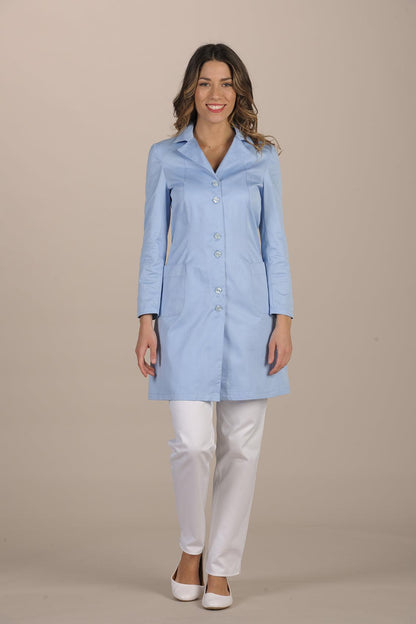 Erevan Women's Lab Coat - clearance - Luxury Italian Pastelli Uniforms