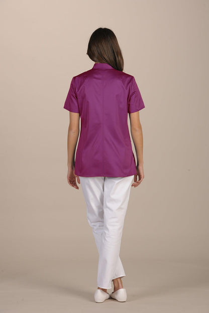 Lazise Women's Top - Short Sleeves - Luxury Italian Pastelli Uniforms