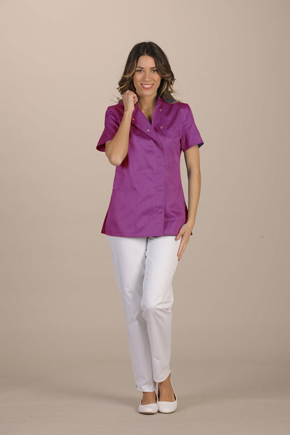 Lazise Women's Top - Short Sleeves - Luxury Italian Pastelli Uniforms