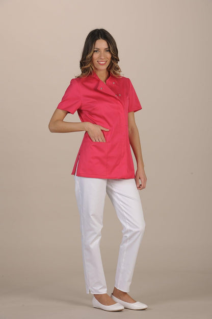 Lazise Women's Top - Short Sleeves - Luxury Italian Pastelli Uniforms