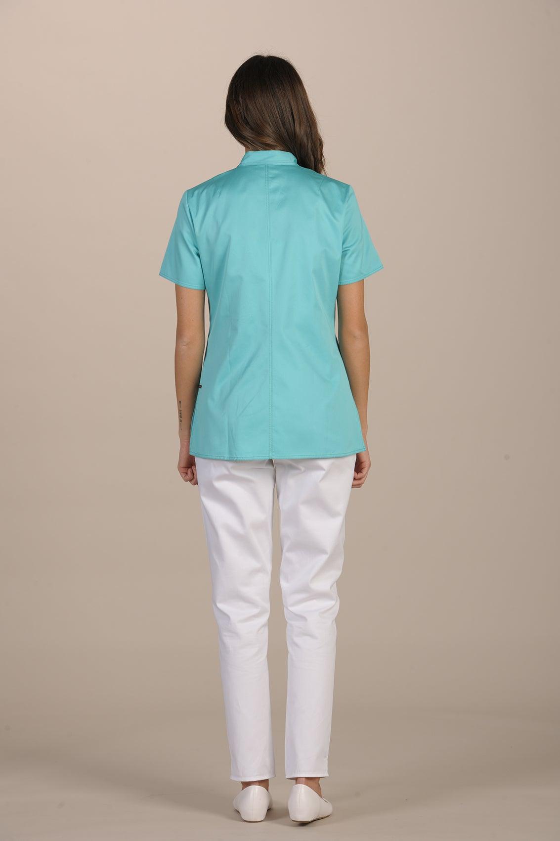 Lazise Women's Top - Short Sleeves - Luxury Italian Pastelli Uniforms