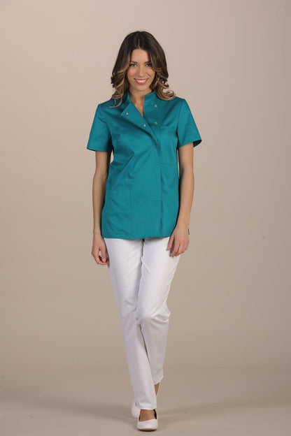 Lazise Women's Top - Short Sleeves - Luxury Italian Pastelli Uniforms