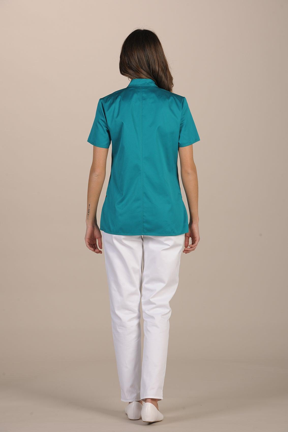 Lazise Women's Top - Short Sleeves - Luxury Italian Pastelli Uniforms