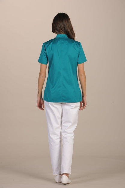 Lazise Women's Top - Short Sleeves - Luxury Italian Pastelli Uniforms