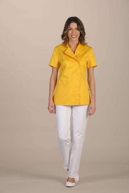 Lazise Women's Top - Short Sleeves - Luxury Italian Pastelli Uniforms