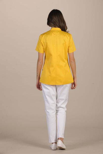 Lazise Women's Top - Short Sleeves - Luxury Italian Pastelli Uniforms