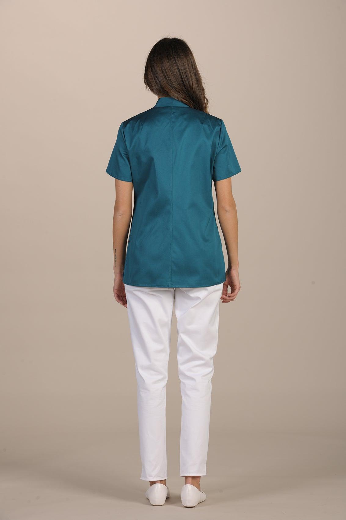 Lazise Women's Top - Short Sleeves - Luxury Italian Pastelli Uniforms