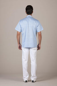 Lucerna Men's Top - Luxury Italian Pastelli Uniforms