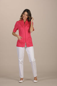 Macao Women's Top - Luxury Italian Pastelli Uniforms