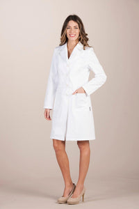 Madeira Women's Lab Coat - Luxury Italian Pastelli Uniforms