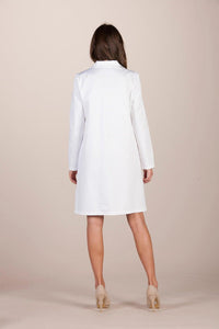 Madeira Women's Lab Coat - Luxury Italian Pastelli Uniforms