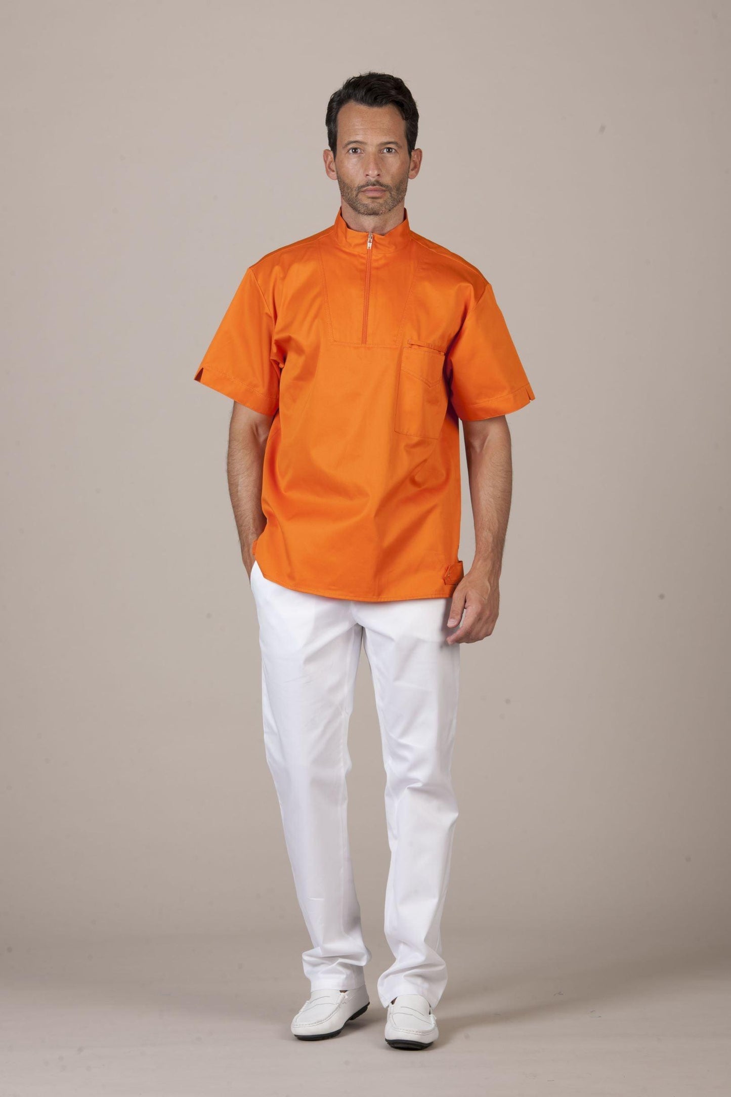 Malta Unisex Top - Short sleeves - Luxury Italian Pastelli Uniforms