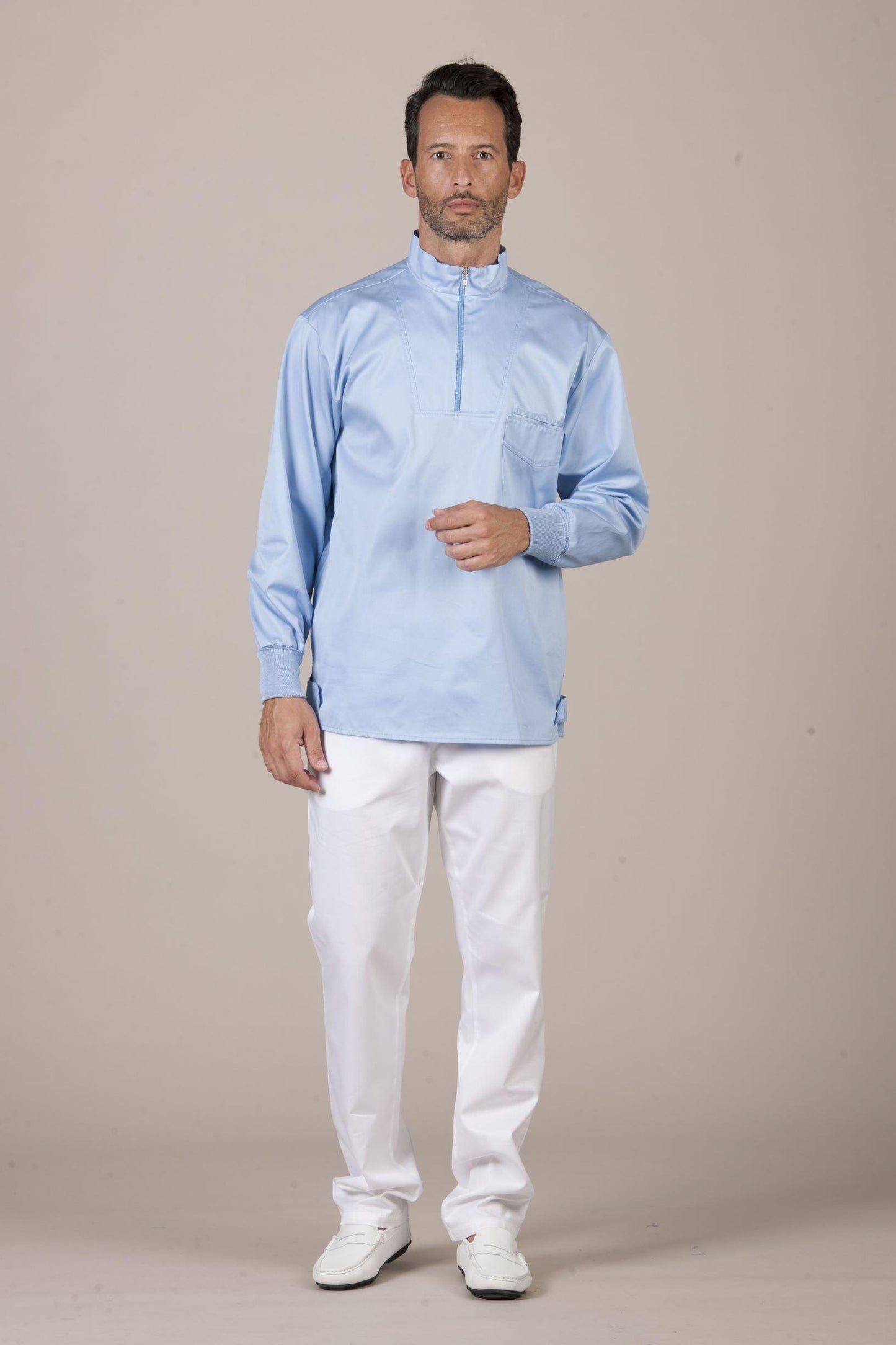Malta Unisex Top - Long sleeves - Luxury Italian Pastelli Uniforms