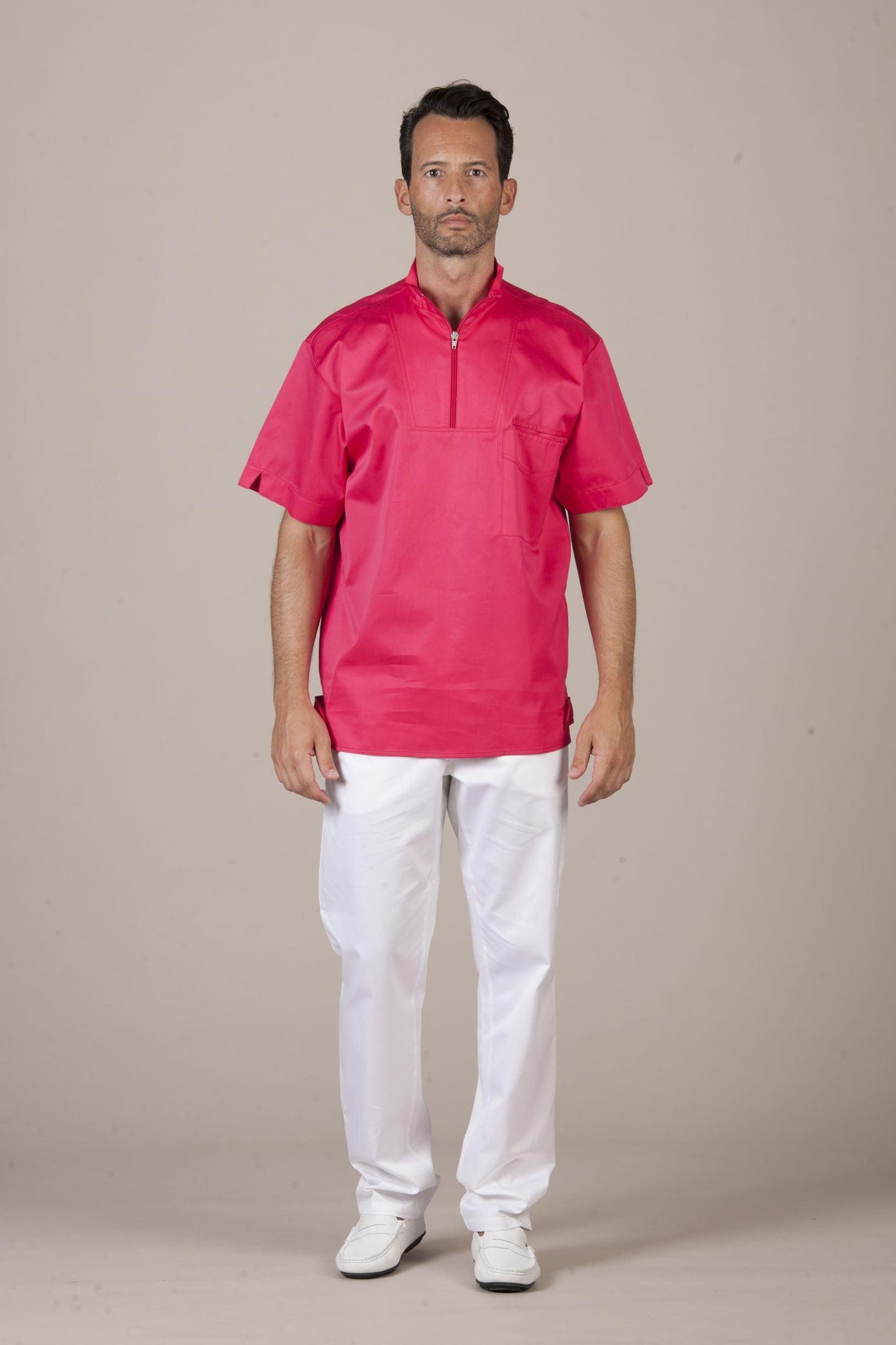 Malta Unisex Top - Short sleeves - Luxury Italian Pastelli Uniforms